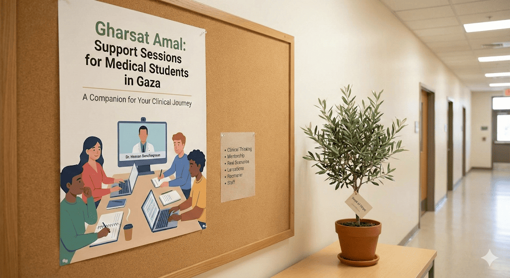 Gharsat Amal: Support Sessions for Medical Students in Gaza